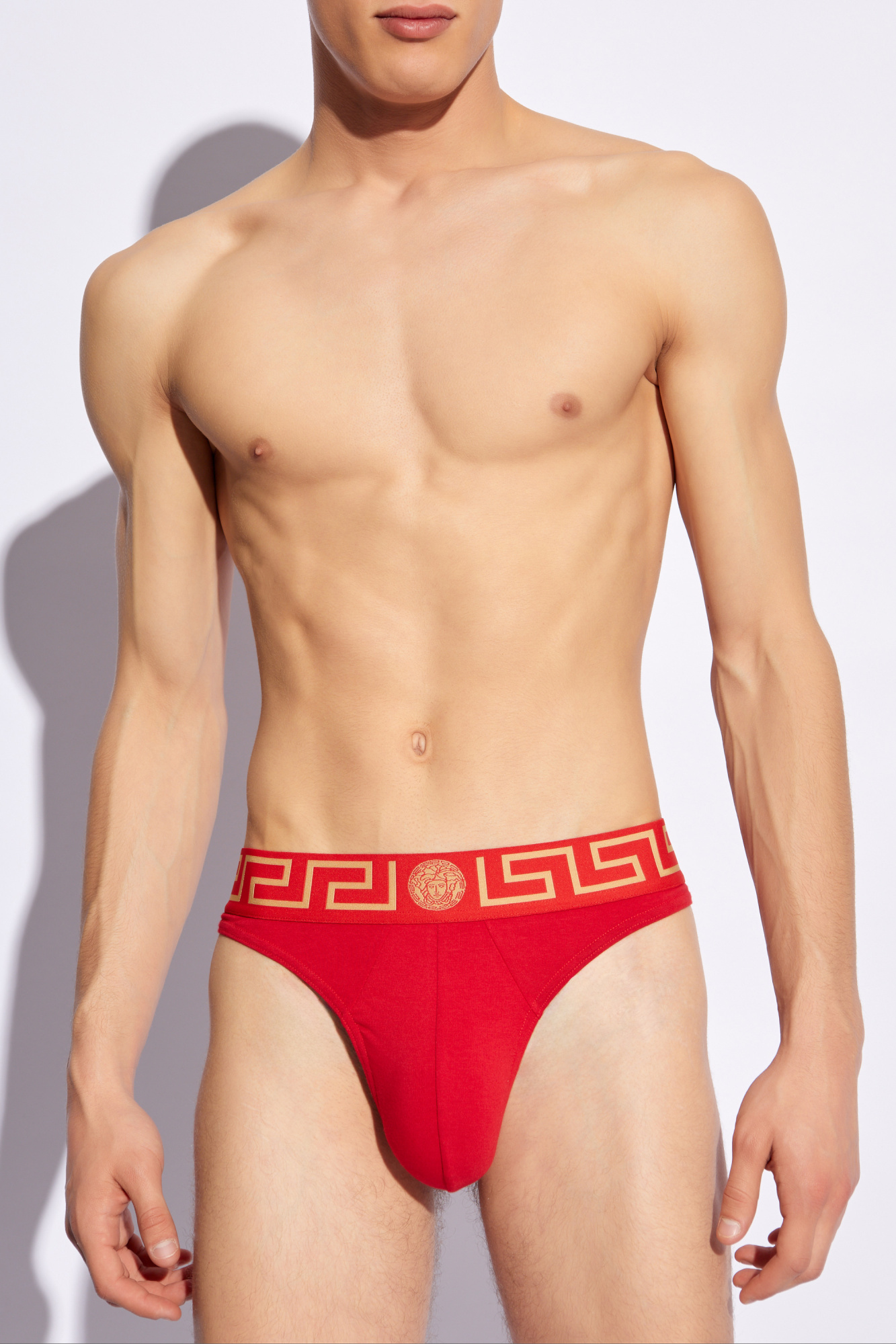 Red Thong with Medusa head Versace - Vitkac AS